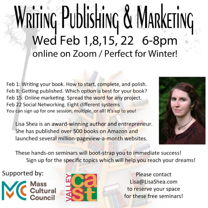 Writing, Publishing & Marketing Virtual Seminar