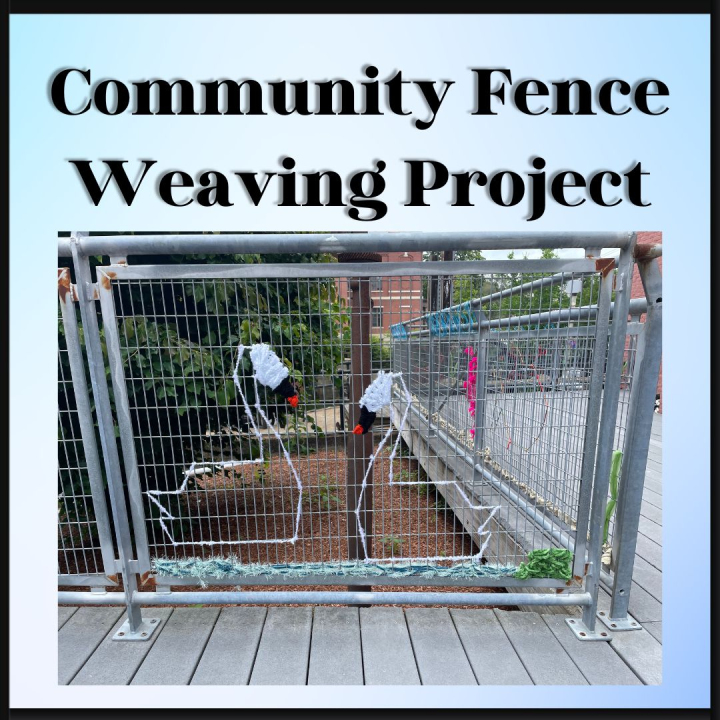 Community Fence Weaving Project 